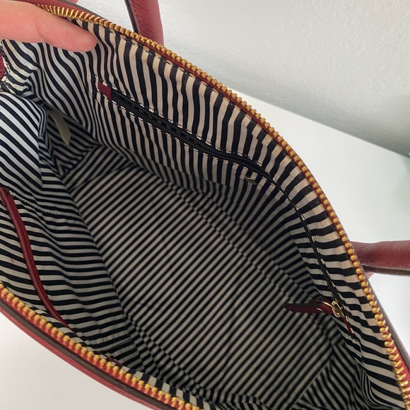 Kate Spade Burgundy Satchel - Picture 7 of 7